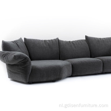 EDRA SECTIONELE BECTION CHENILLE FAARTE SOFA